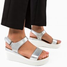 Sandale dama Geograpf Argintii