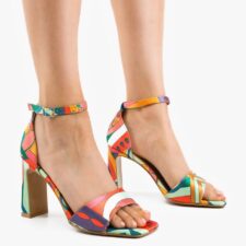 Sandale dama Gesty Portocalii