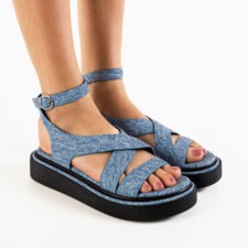 Sandale dama Greten Albastre