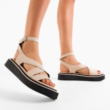 Sandale dama Greten Bej