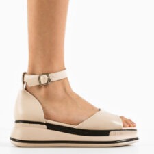 Sandale dama Grifon Bej