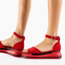 Sandale dama Grifon Rosii