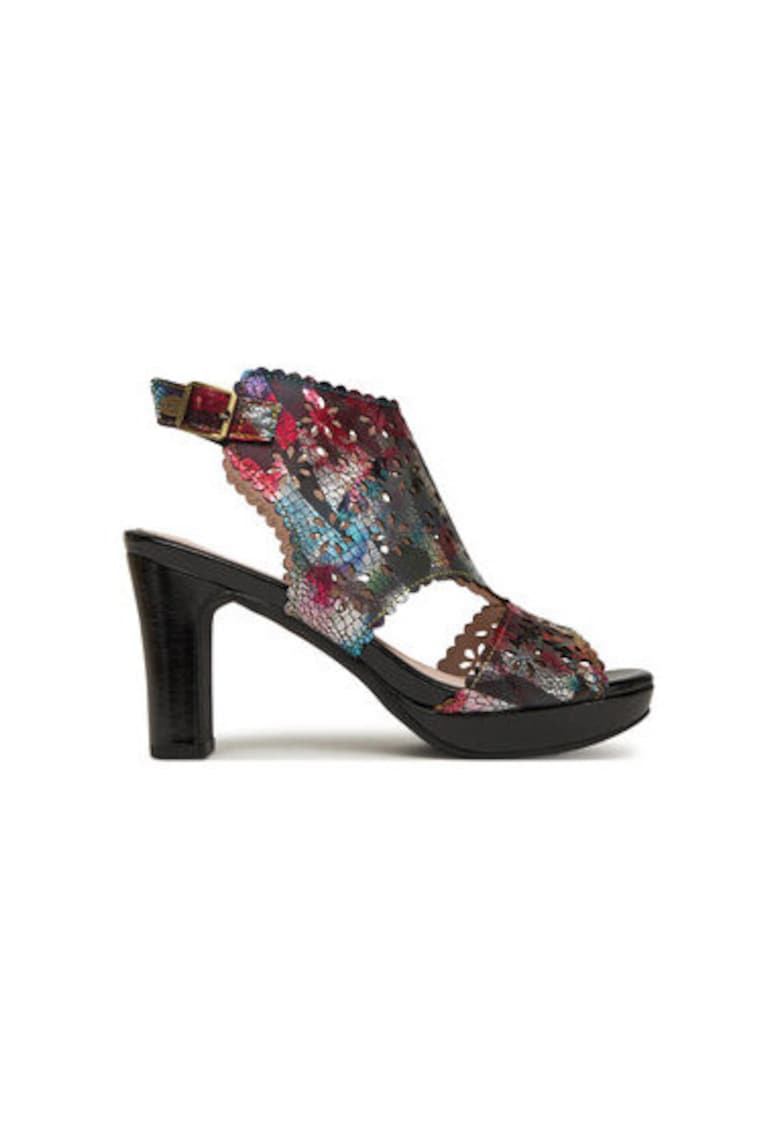 Sandale dama - HICAO 0423 - Piele naturala - Multicolor 1 Sandale dama - HICAO 0423 -  Piele naturala - Multicolor