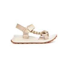 Sandale dama - HV253898 -  Piele naturala - Bej