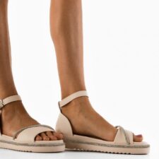 Sandale dama Haarlem Bej