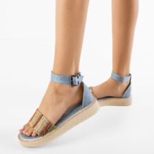 Sandale dama Habyat Albastre 3