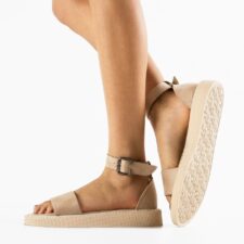 Sandale dama Habyat Bej