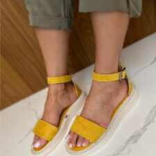 Sandale dama Habyat Galbene