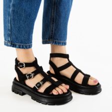 Sandale dama Haga Negre