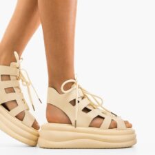 Sandale dama Hartle Bej