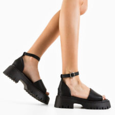 Sandale dama Helle Negre