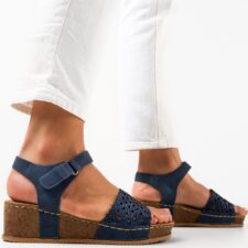 Sandale dama Herbie Bleumarin