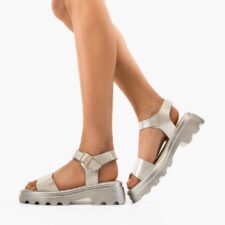 Sandale dama Hodge Argintii