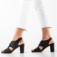 Sandale dama Holly Negre
