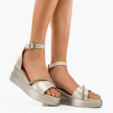 Sandale dama Holt Argintii