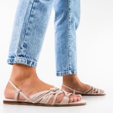 Sandale dama Jiko Bej