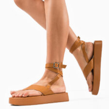Sandale dama Josefin Camel