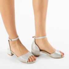 Sandale dama Julian Argintii