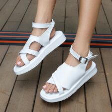 Sandale dama Jumael Albe