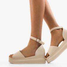 Sandale dama Juste Bej