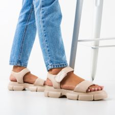 Sandale dama Kajo Bej