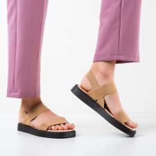 Sandale dama Kamafas Bej