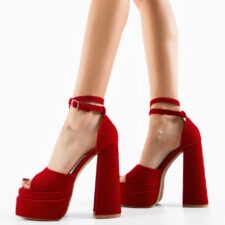 Sandale dama Kamari Rosii