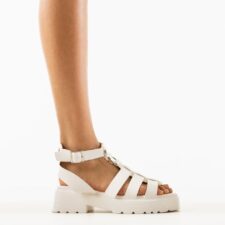 Sandale dama Karrus Albe