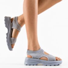 Sandale dama Kianna Gri