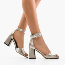 Sandale dama Kraspe Argintii