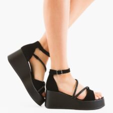 Sandale dama Krom Negre