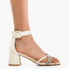 Sandale dama Lazy Albe