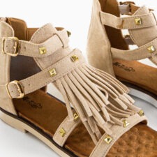 Sandale dama Lemona Bej