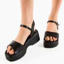 Sandale dama Lepanto Negre