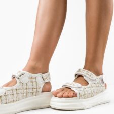 Sandale dama Ligaya Albe