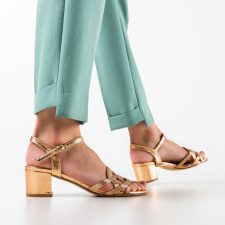 Sandale dama Lojy Bronze