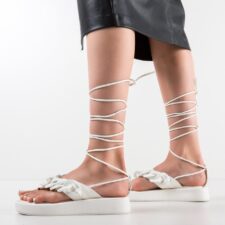 Sandale dama Lose Albe