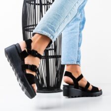 Sandale dama Lumia Negre