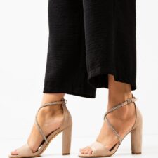 Sandale dama Malyer Bej