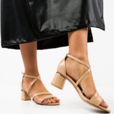Sandale dama Manana Bej