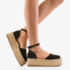 Sandale dama Mann Negre