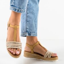 Sandale dama Marshall Bej