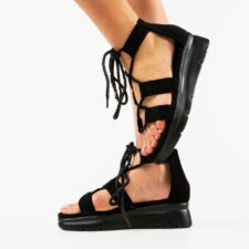 Sandale dama Miami Negre