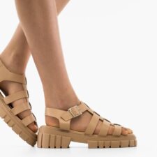 Sandale dama Mila Bej