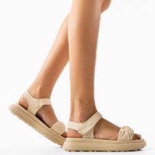 Sandale dama Minoru Bej