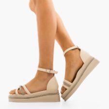 Sandale dama Modarko Bej