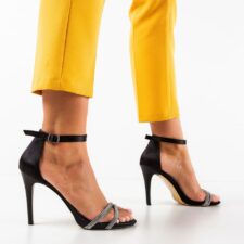 Sandale dama Myretam Negre