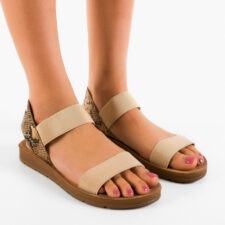 Sandale dama Neelam Bej