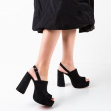 Sandale dama Niciera Negre 2