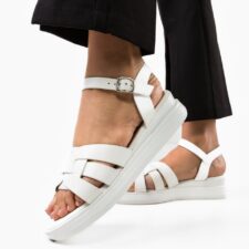 Sandale dama Nonarca Albe